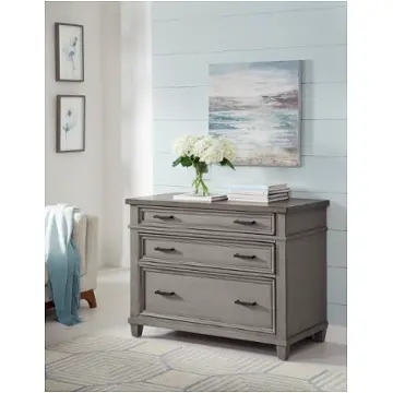 I248-378-slt Aspen Home Furniture Caraway - Aged Slate Home Office Furniture File Cabinet