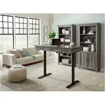 I248-333-slt Aspen Home Furniture Caraway - Aged Slate Home Office Furniture Bookcase