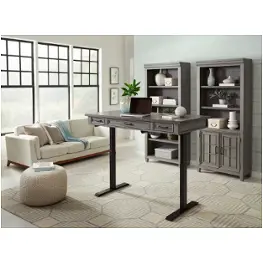 I248-333-slt Aspen Home Furniture Caraway - Aged Slate Home Office Furniture Bookcase