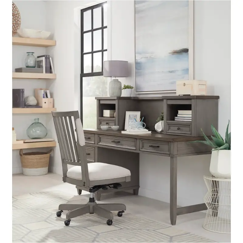 I248-307-slt Aspen Home Furniture Caraway - Aged Slate Desk