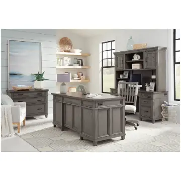 I248-303-slt Aspen Home Furniture Caraway - Aged Slate Home Office Furniture Desk