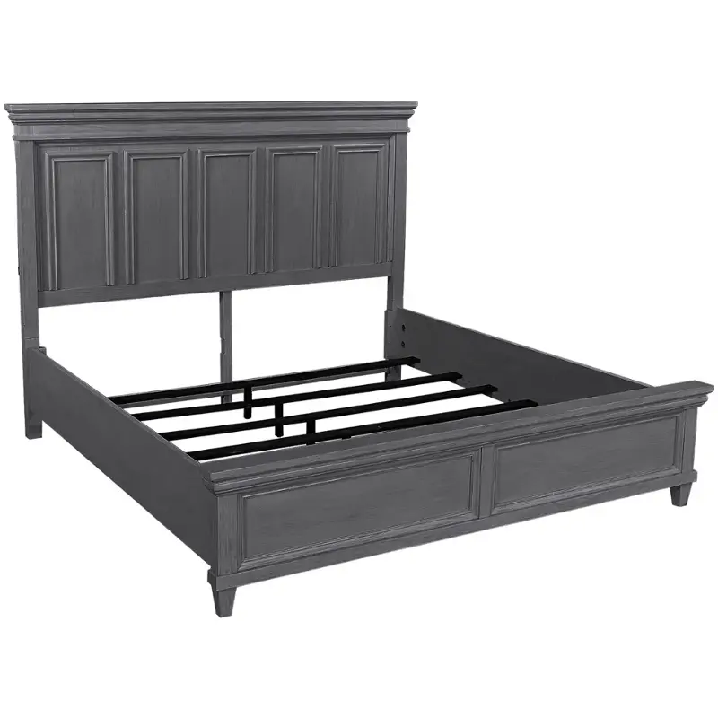 I248-415-407-406 Aspen Home Furniture Caraway - Aged Slate Bedroom Furniture Bed