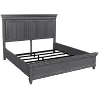 I248-415-407-410 Aspen Home Furniture Caraway - Aged Slate Bedroom Furniture Bed