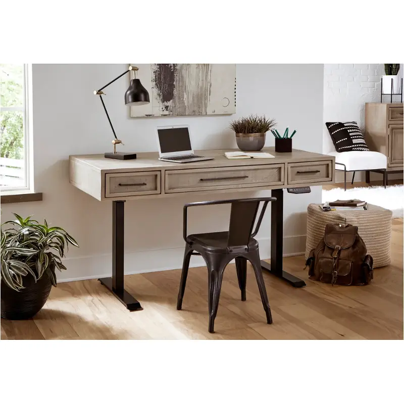 I310-360t-sto Aspen Home Furniture Zander - Ancient Stone Home Office Furniture Desk