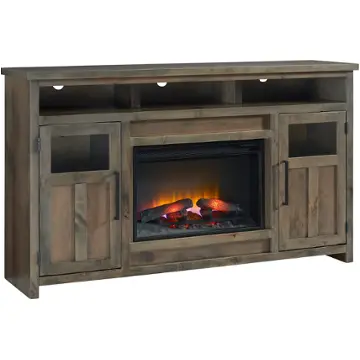 Dtt1940-sbr Aspen Home Furniture Finnegan - Sandy Brown Home Entertainment Furniture Fireplace