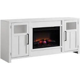 Mtt1942-whi Aspen Home Furniture Finnegan - White Home Entertainment Furniture Fireplace