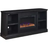 Mbb1940-blk Aspen Home Furniture Byron - Black Home Entertainment Furniture Fireplace