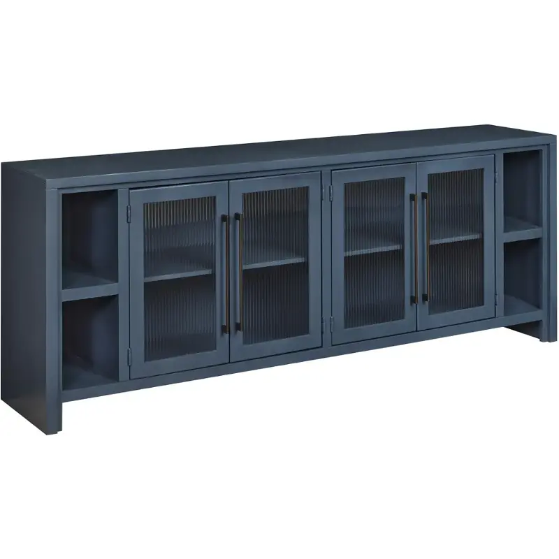 Muu1260-mbl Aspen Home Furniture Tatum - Malta Blue Home Entertainment Furniture Tv Console
