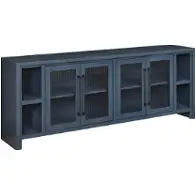 Muu1260-mbl Aspen Home Furniture Tatum - Malta Blue Home Entertainment Furniture Tv Console