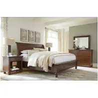 Icb-400-402l-403d-clc Aspen Home Furniture Cambridge- Classic Cherry Bedroom Furniture Bed