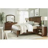 Icb-495-406l-407d-clc Aspen Home Furniture Cambridge- Classic Cherry Bedroom Furniture Bed