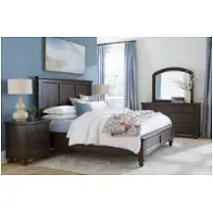 Icb-495-ppr Aspen Home Furniture Cambridge - Cracked Pepper Bedroom Furniture Bed