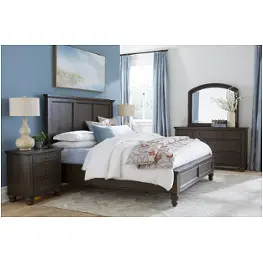 Icb-492-ppr Aspen Home Furniture Cambridge - Cracked Pepper Bedroom Furniture Bed