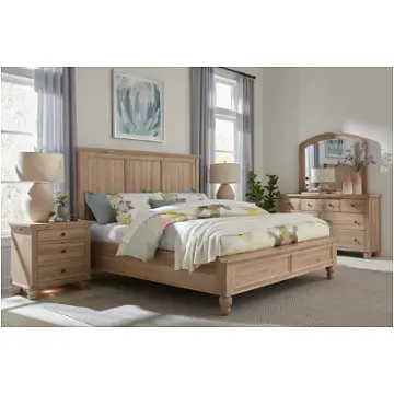 Icb-495-407-410l-khk Aspen Home Furniture Cambridge - Modern Khaki Bedroom Furniture Bed