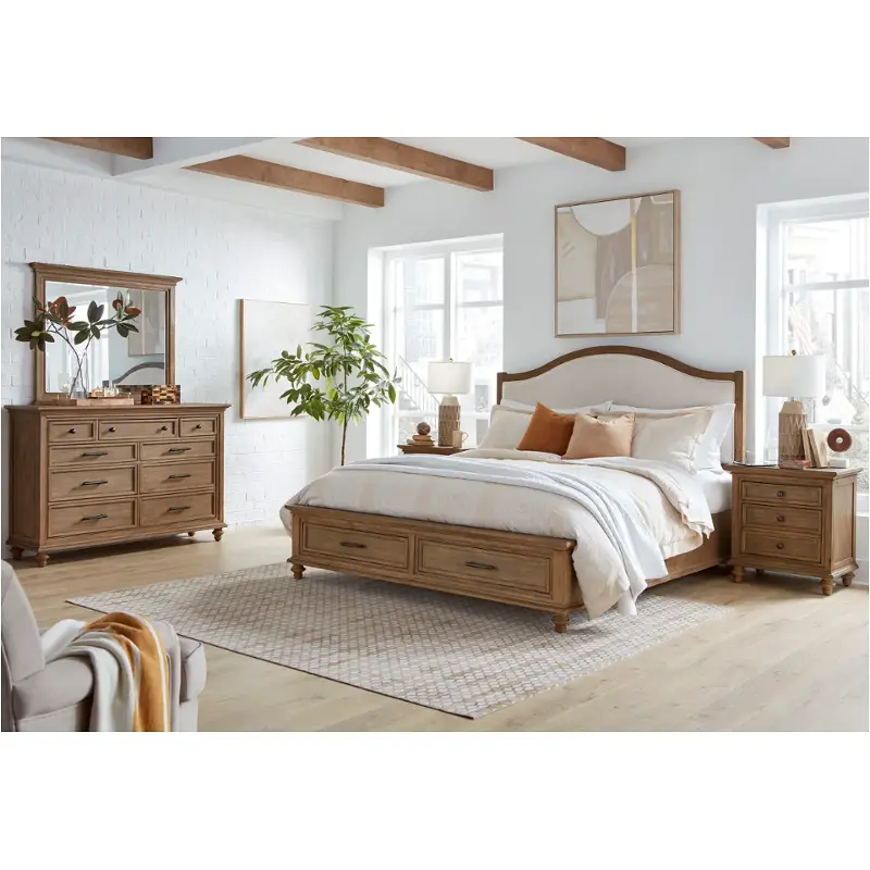 I3002-425 Aspen Home Furniture Hensley Bedroom Furniture Bed