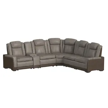 U-13660-lantana-brown-power-motion-sectional Elements Furniture Lantana - Brown Living Room Furniture