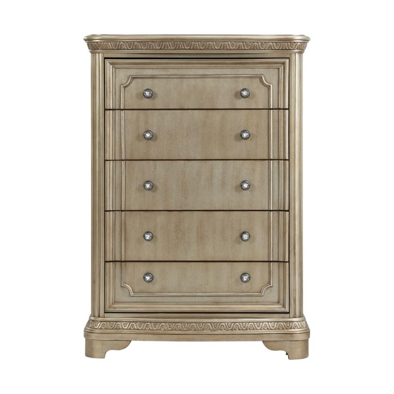 Vc600ch Elements Furniture Vincenza - Bronze Bedroom Furniture Chest