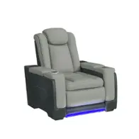 U-13660-10562-105pp Elements Furniture Lantana Power Motion Living Room Furniture Recliner