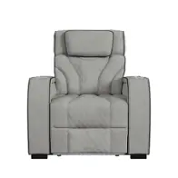 U-19190-11107-105 Elements Furniture Blitz - Simba Taupe Living Room Furniture Recliner