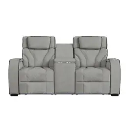 U-19190-11107-285 Elements Furniture Blitz - Simba Taupe Living Room Furniture Reclining Loveseat