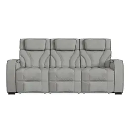 U-19190-11107-305 Elements Furniture Blitz - Simba Taupe Living Room Furniture Reclining Sofa