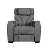 U-19190-11108-105 Elements Furniture Blitz - Simba Slate Living Room Furniture Recliner