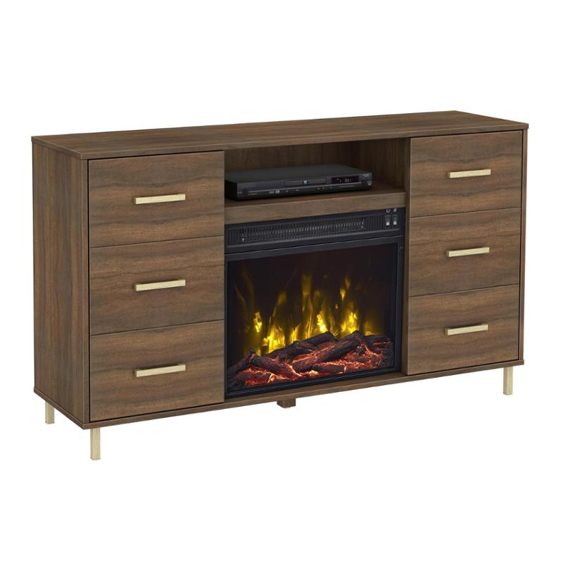 23mm6534-pm93 Twin Star International Inc. Home Entertainment Furniture Fireplace