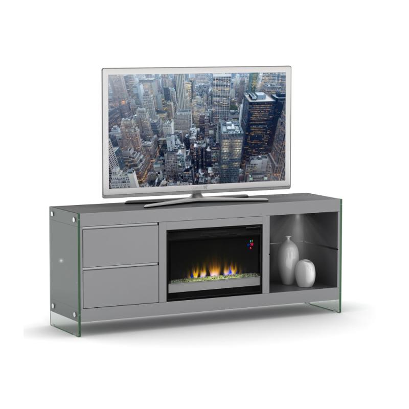 26mm6501-f965 Twin Star International Inc. Biscayne Home Entertainment Furniture Fireplace