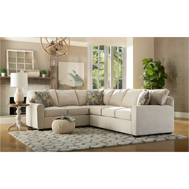 Klaussner Furniture Hybrid Sectional - Thumbnail 2