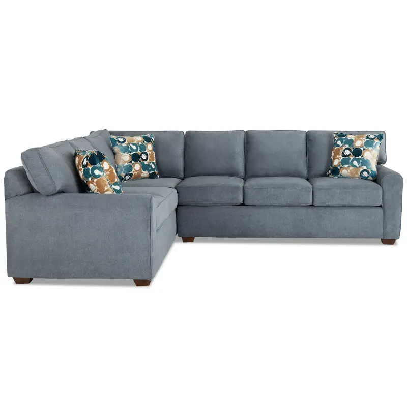 Klaussner Furniture Hybrid Sectional