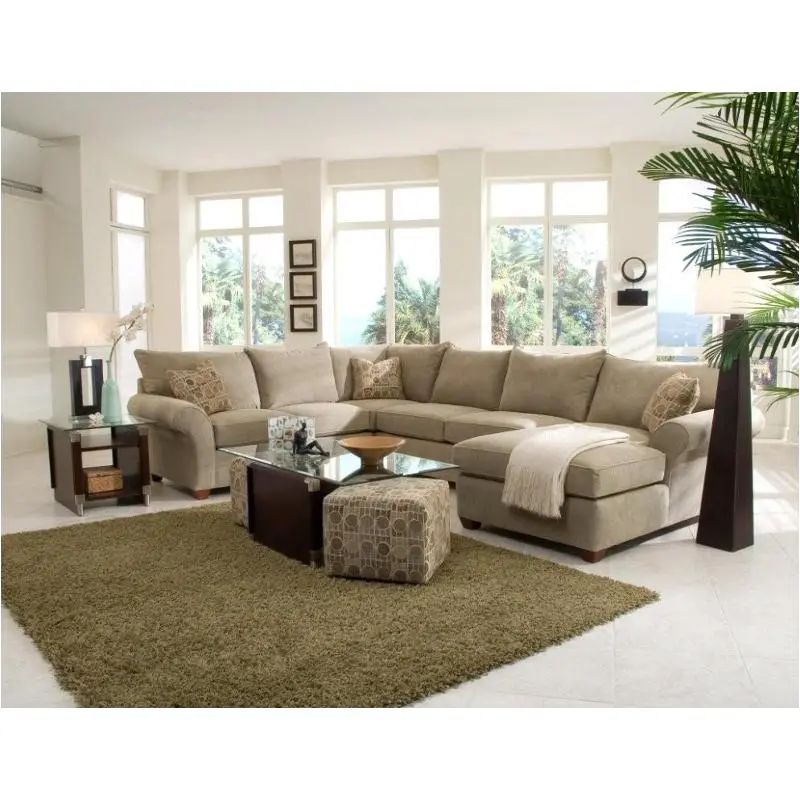 36600-als (c And S) Klaussner Furniture Fletcher Living Room Furniture Sectional