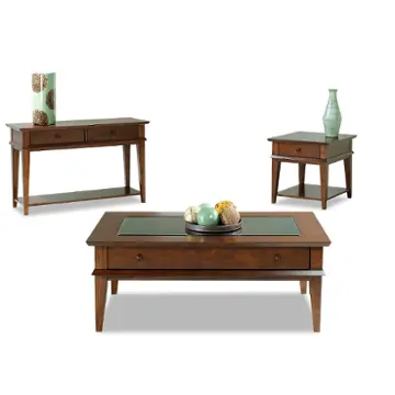 350-819 Klaussner Furniture Steamboat Living Room Furniture Cocktail Table