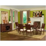445-084 Klaussner Furniture Eclipse Dining Room Furniture Dining Table