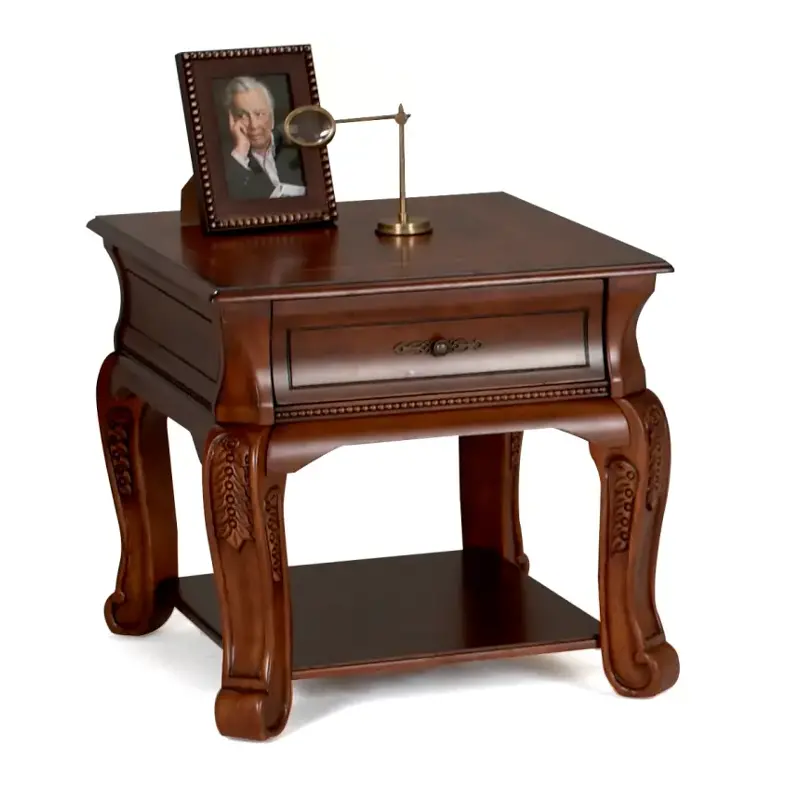 808-809 Klaussner Furniture Winchester Living Room Furniture End Table
