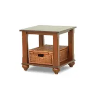 839-809b Klaussner Furniture Treasures Brown Living Room Furniture End Table