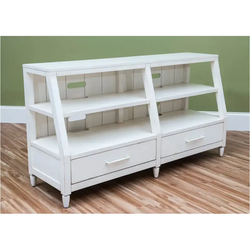 424-070 Klaussner Furniture Sea Breeze Living Room Furniture Tv Console