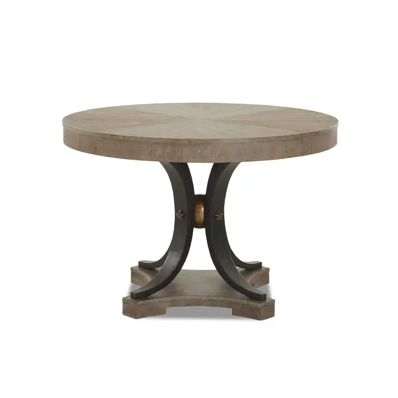 5032044t Klaussner Furniture Waxing Poetic Round Dining Table
