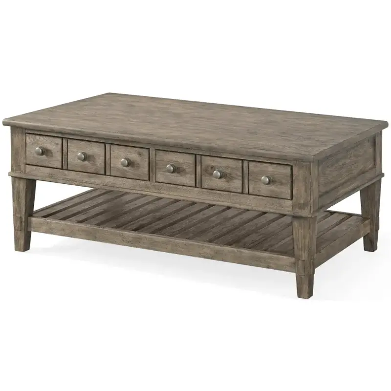 451-819 Klaussner Furniture Riverbank Living Room Furniture Cocktail Table