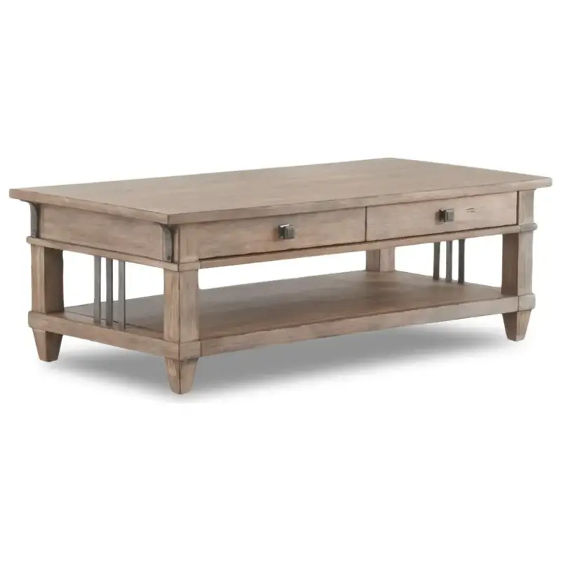 455-819 Klaussner Furniture Reflections Living Room Furniture Cocktail Table