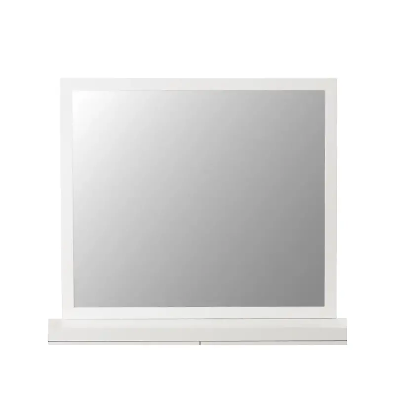 681-660 Klaussner Furniture Studio White Bedroom Furniture Mirror