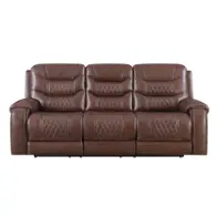 Hubble-6-pwrs-mika-brown Klaussner Furniture Hubble Living Room Furniture Sofa