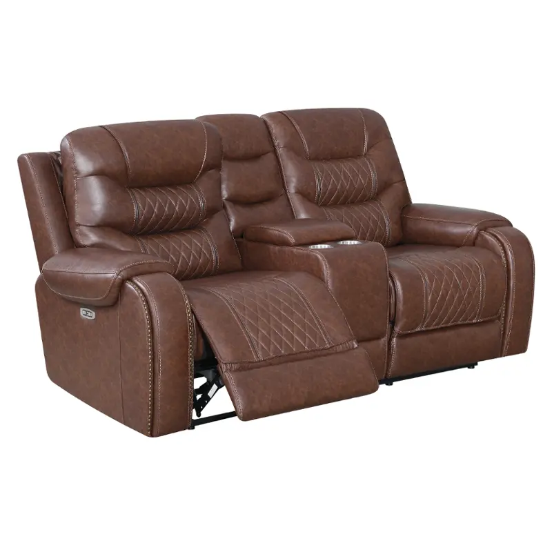 Hubble-6-pwcrl-mika-brown Klaussner Furniture Hubble Living Room Furniture Loveseat