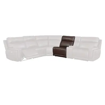 Palmero-6-pwrac-hopk-choc Klaussner Furniture Palmero Living Room Furniture Sectional