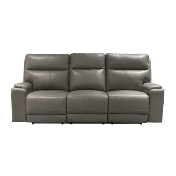 Santana-6-pwrs-vate-gray Klaussner Furniture Santana Living Room Furniture Sofa