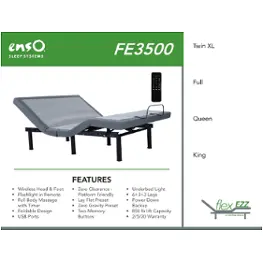 Fe3500k Klaussner Furniture Bedding Adjustable Bed