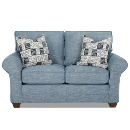 K33300-ls-bean-deni-c1 Klaussner Furniture Zack Living Room Furniture Loveseat