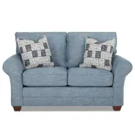 K33300-ls-bean-deni-c1 Klaussner Furniture Zack Living Room Furniture Loveseat