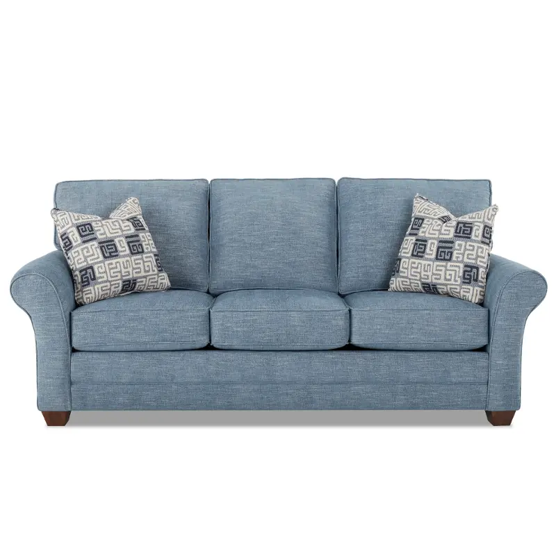K33300-s-bean-deni-c1 Klaussner Furniture Zack Living Room Furniture Sofa