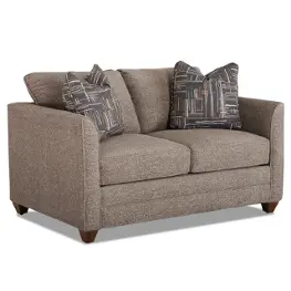 K84200-ls-camp-latt-c1 Klaussner Furniture Tilly Living Room Furniture Loveseat
