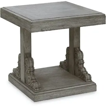 923-809 Klaussner Furniture Windmere Living Room Furniture End Table